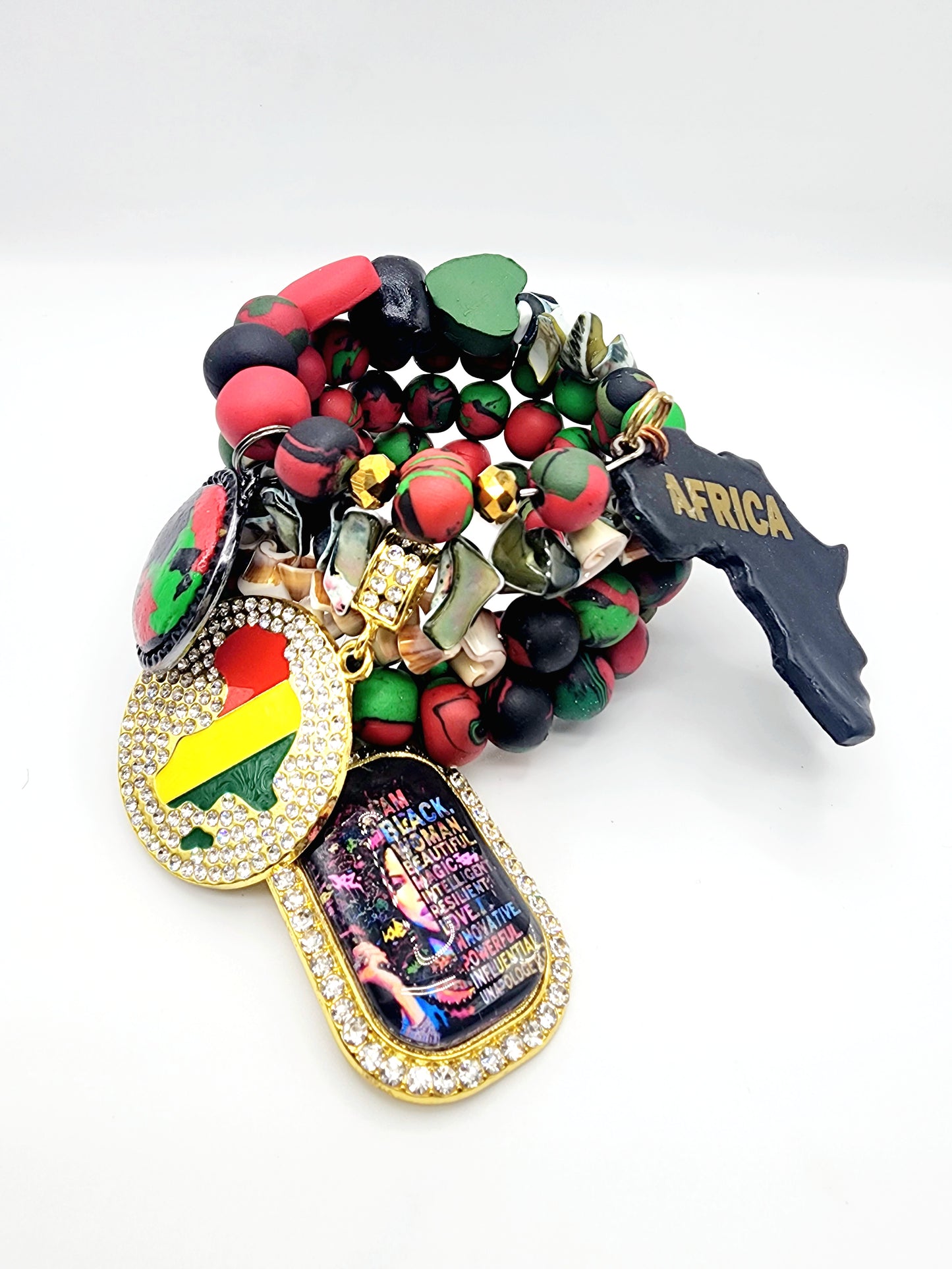 Unorthodox Handcrafted Polymer Clay Bracelets: Audacious Artistry