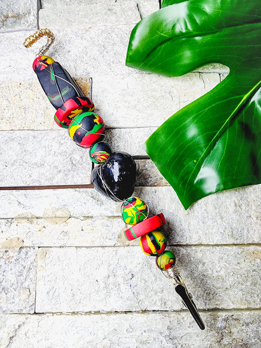 Tempted | Handcrafted Polymer Clay Card Clip