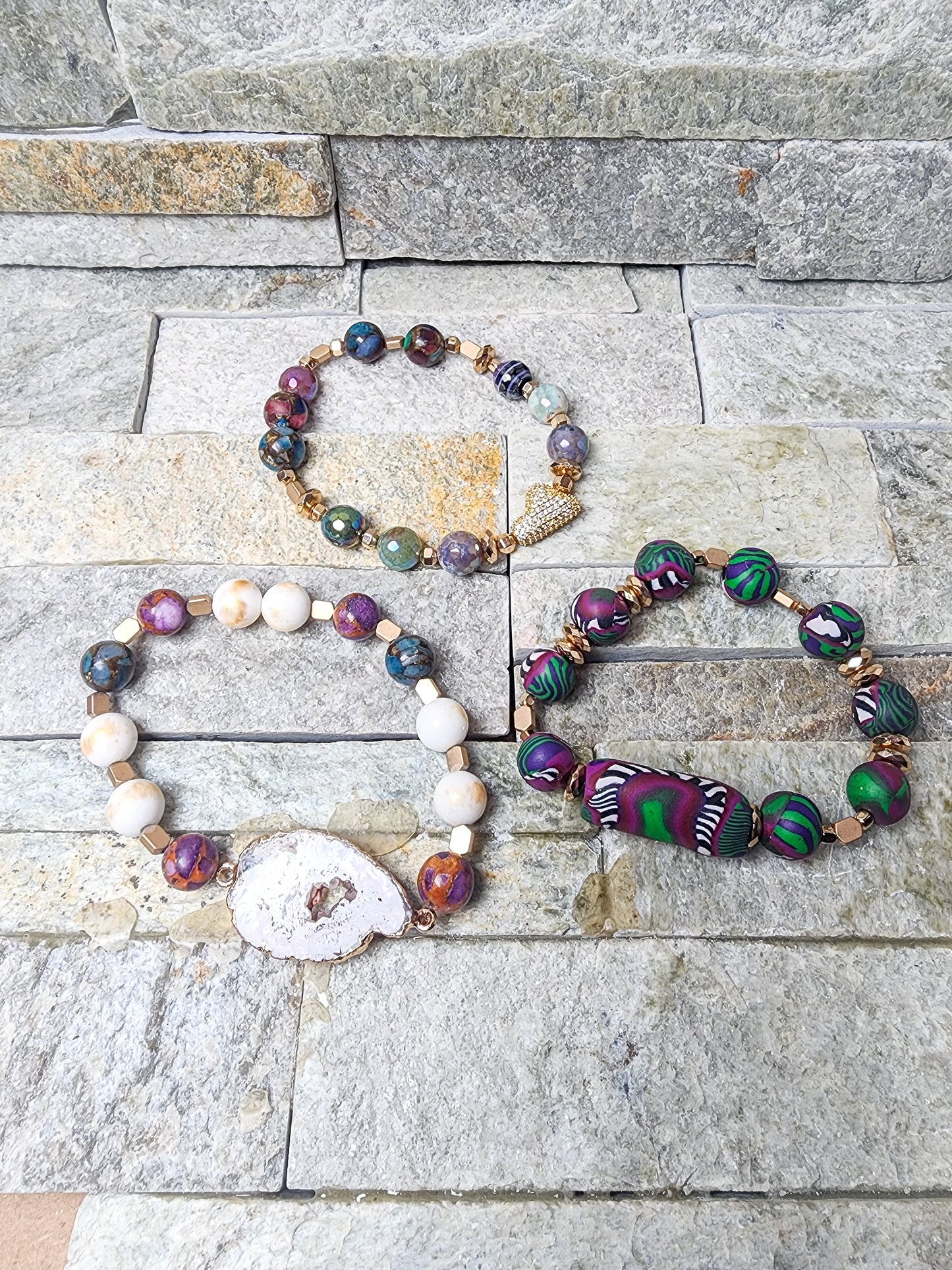 Rhythm | Amalgamation: Elemental Harmony in Bracelet Stacks