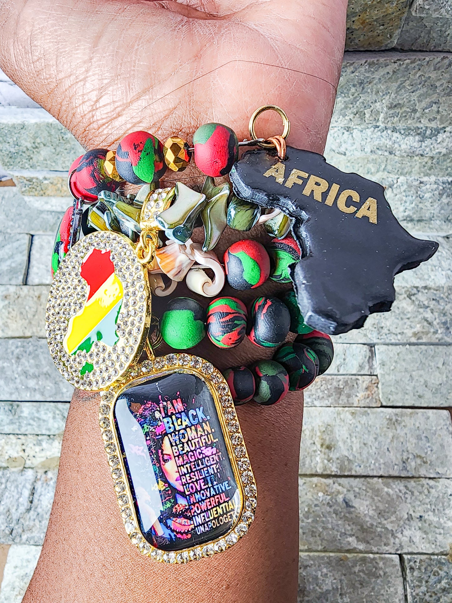 Unorthodox Handcrafted Polymer Clay Bracelets: Audacious Artistry