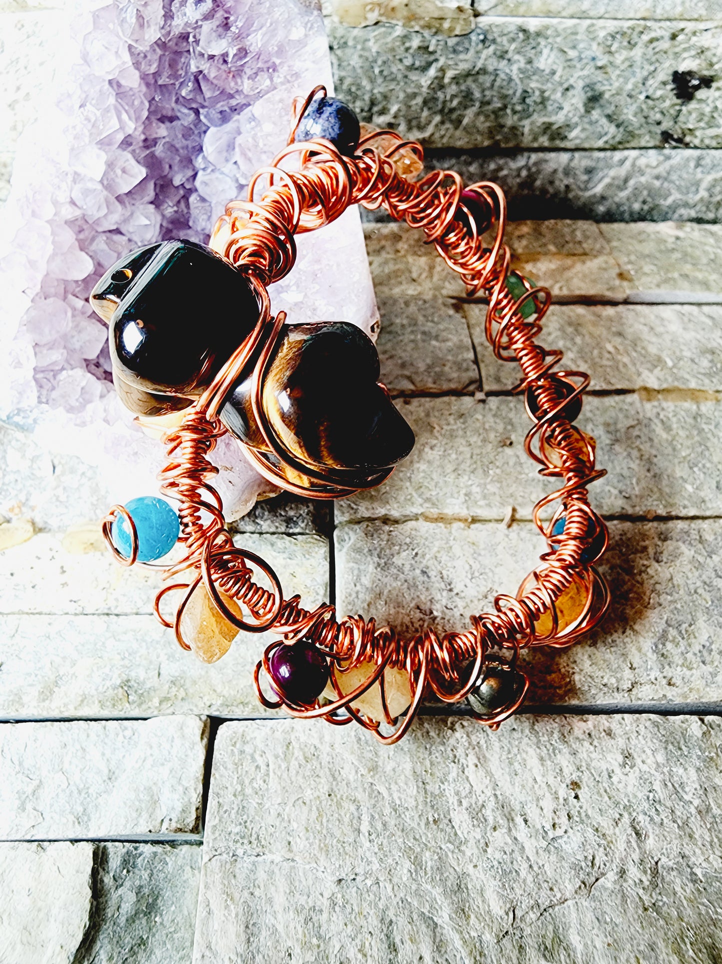 Spectrum's of Prosperity | Crystal Bracelet for Prosperity & Empowerment