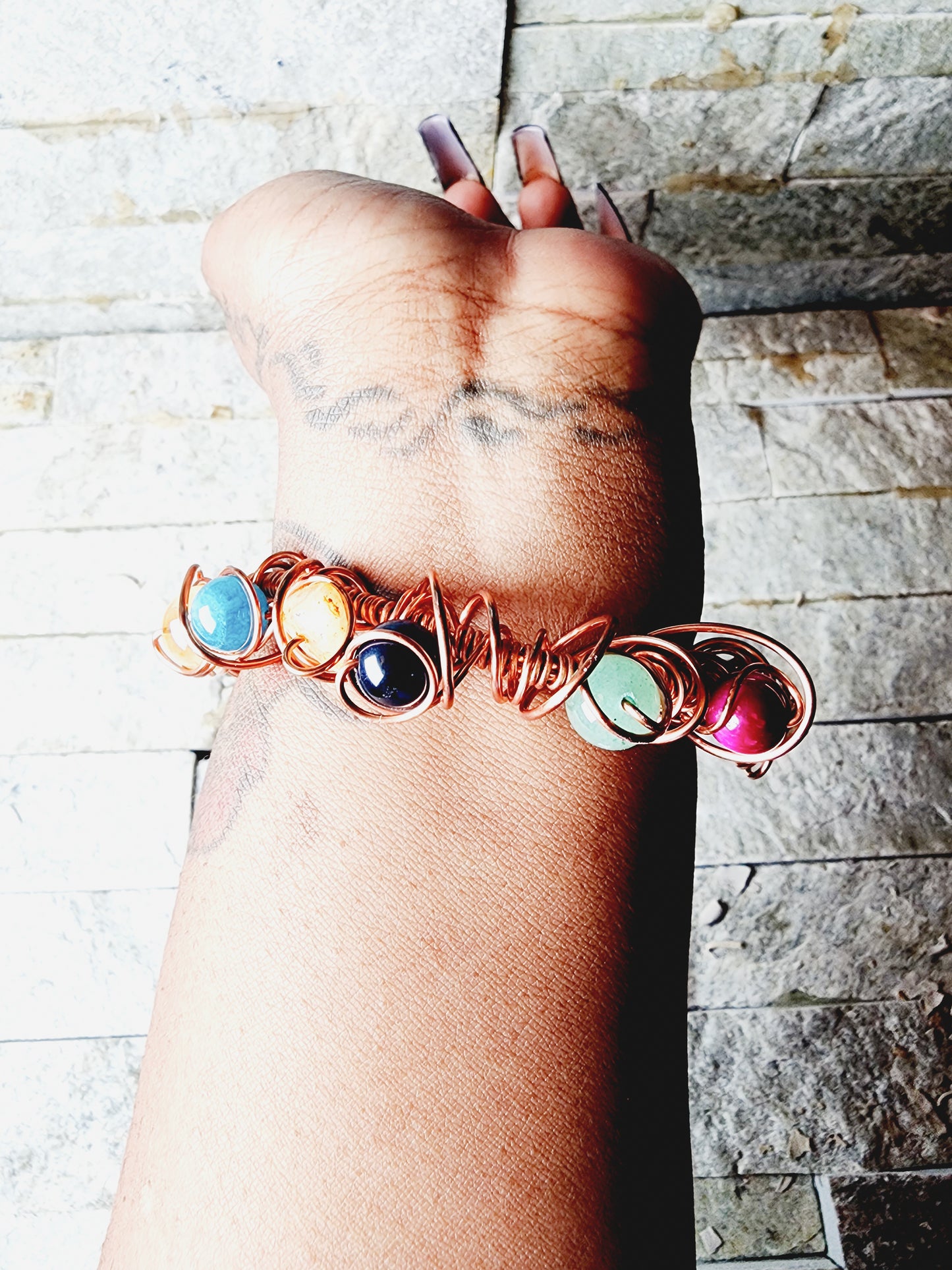 Spectrum's of Prosperity | Crystal Bracelet for Prosperity & Empowerment