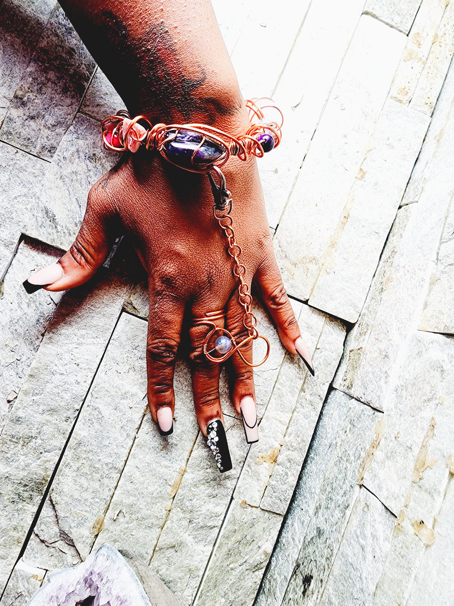 Spectrum's of Prosperity | Crystal Bracelet for Prosperity & Empowerment