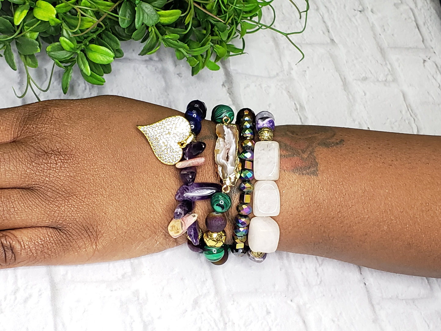Urgency | Crystal Harmony: Finest Gemstone Bracelet Stacks