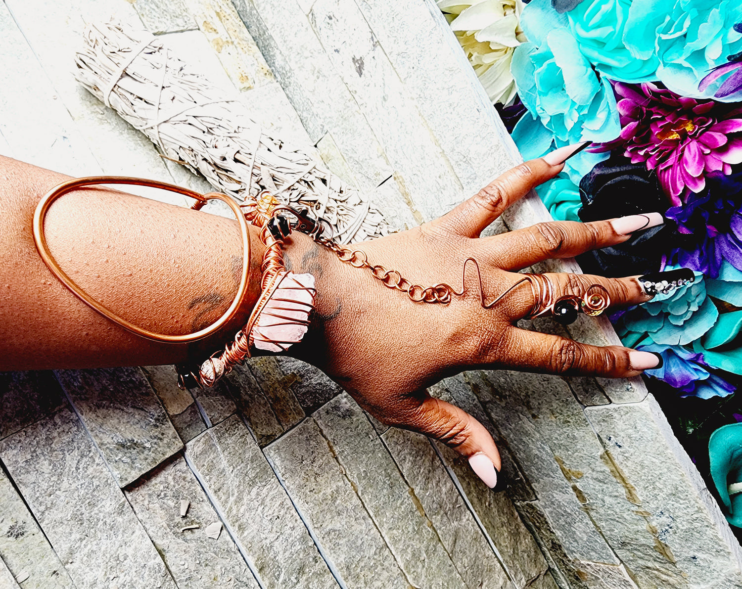 Copper Conduits — Wire-Wrapped Jewelry for Energy & Elevation