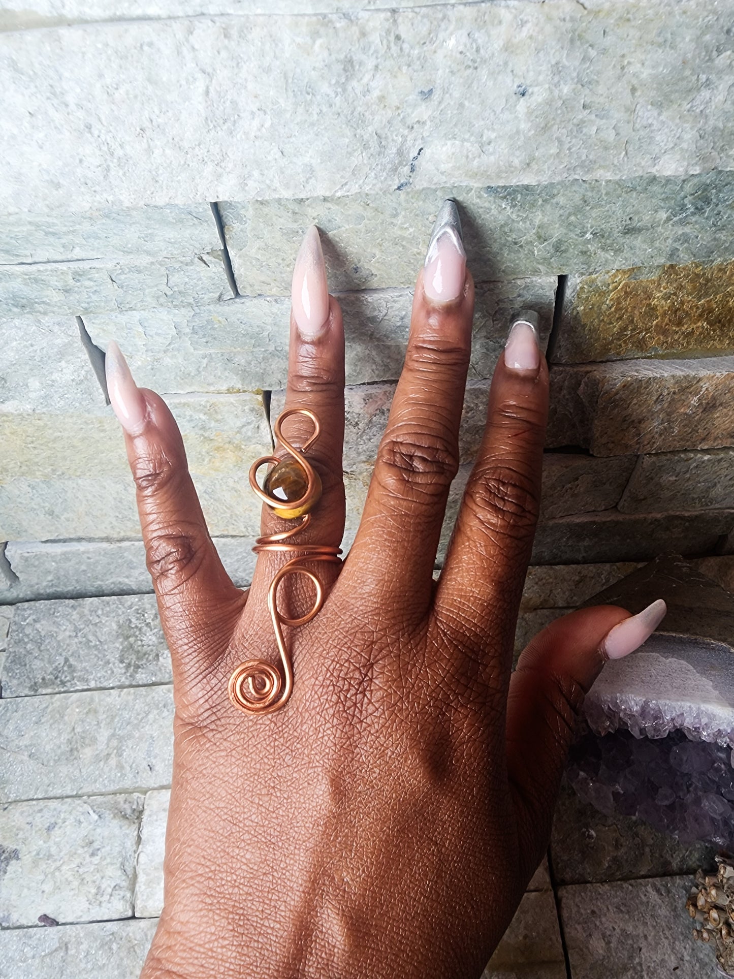 Sash | Copper & Crystal Rings: Tales of Artistry