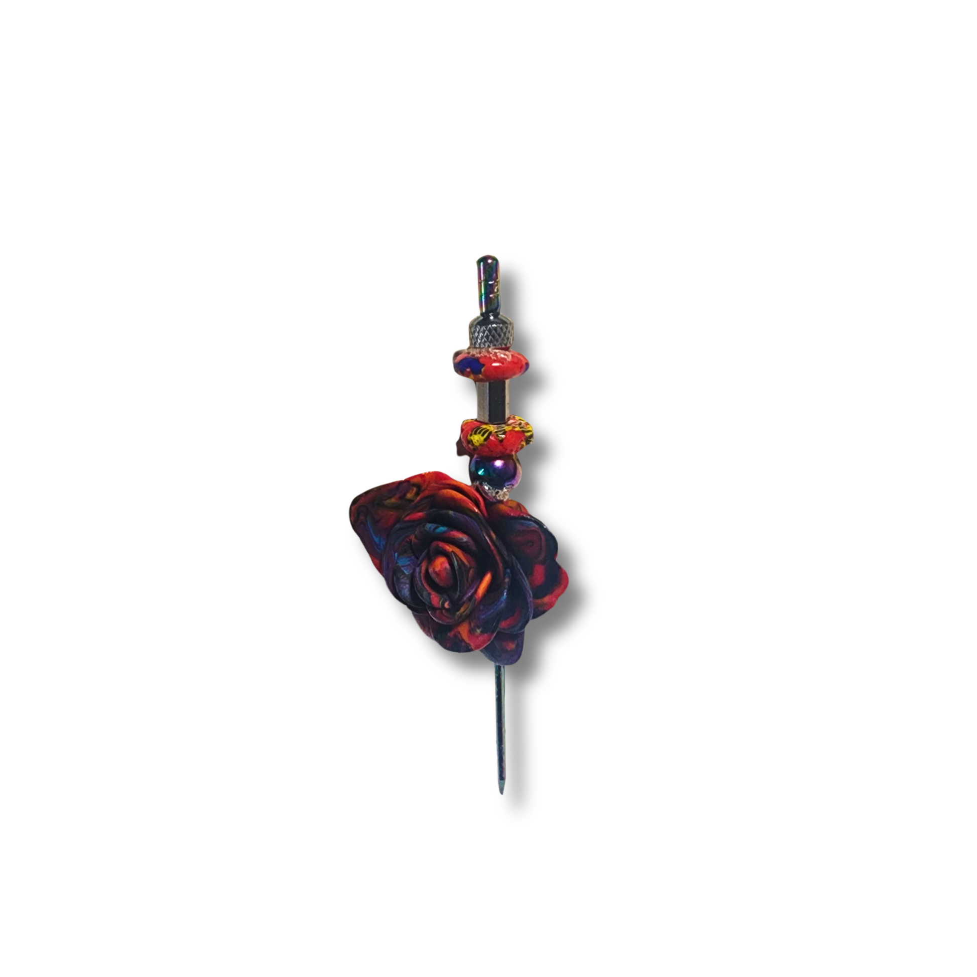 Velvet Authority one-of-one polymer clay and crystal multi-functional tool – JVOR